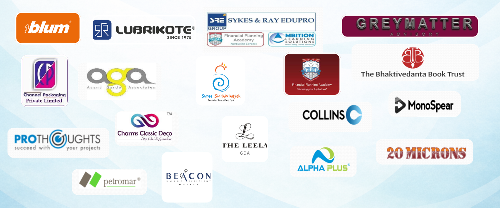InterActHR client logos